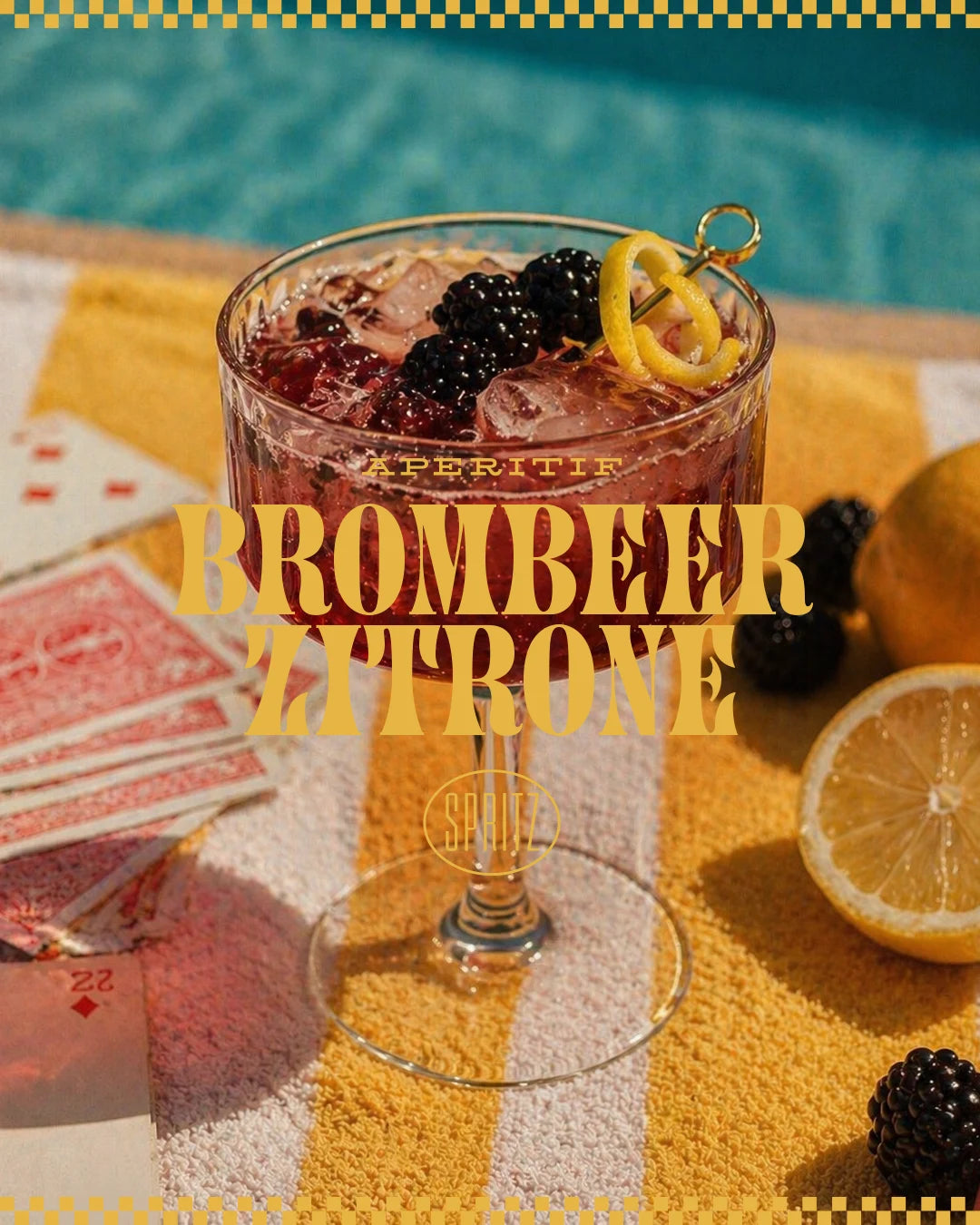 AERE Aperitif Brombeer x Zitrone